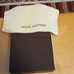 Louis Vuitton box and dust bag